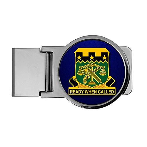 ExpressItBest Premium Money Clip - US Army 105th Military Police Battalion, DU