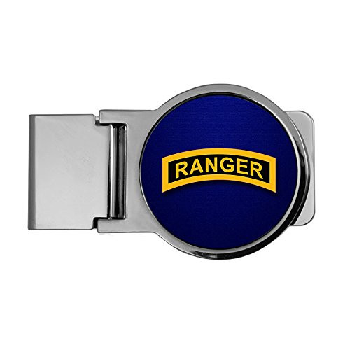 ExpressItBest Premium Money Clip - US Army Rangers -Airborne-, tab