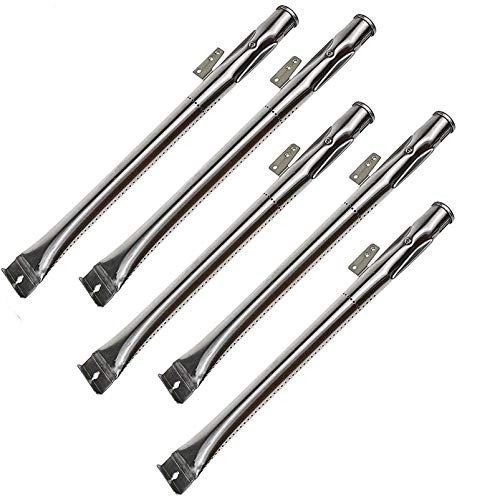 Grill Burner Tubes Replacement for Home Depot Nexgrill 5 Burner 720-0888, 720-0888N, 720-0882S, 4 Burner 720-0830H, 5 Pack Stainless Steel Pipe Burners for Nexgrill Replacement Parts