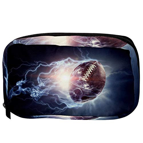 Inhomer Toiletry Bags for Women American Football Game Travel Cosmetic Makeup Pouch Handy Pencil Cases Inhomer Toiletry Bags for Women American Football Game Travel Cosmetic Makeup Pouch Handy Pencil Cases