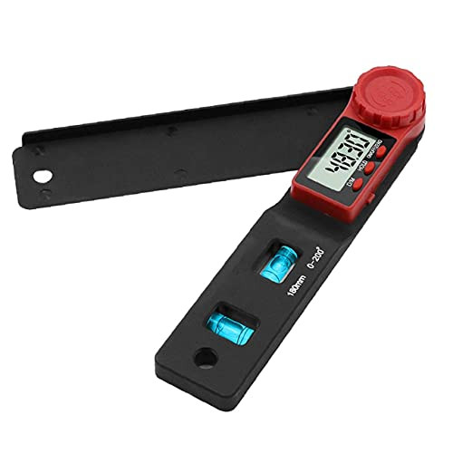 Digital Angle Finder LCD Protractor Electronic Inclinometer Level Test Ruler Angle Measuring Tool Blue,Spirit Level