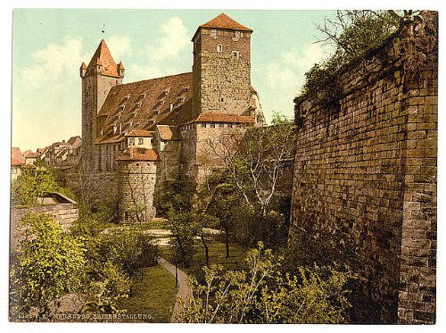 HistoricalFindings Photo: Imperial Stables,Nuremberg,Bavaria,Germany,c1895