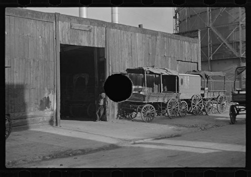 HistoricalFindings Photo: Old Livery Stable,East Side,New York City,NYC,Farm Security Administration,FSA,2