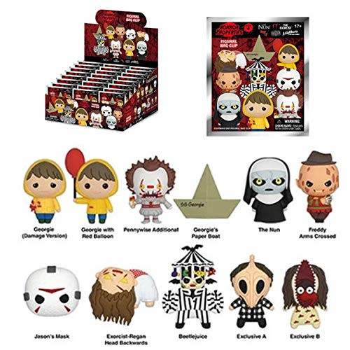 Warner Bros. Horror Series 4 - 3D Foam Collectible Bag Clip in Blind Bag Warner Bros. Horror Series 4 - 3D Foam Collectible Bag Clip in Blind Bag