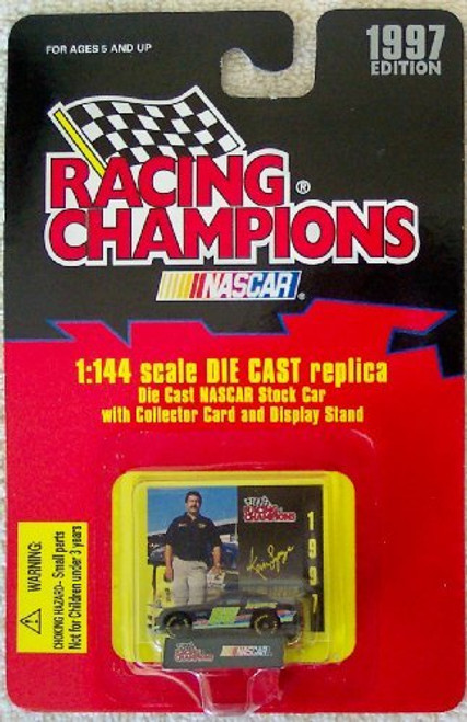 Racing Champions 1997 Nascar Kevin Lepage 88 1:144 Scale Die Cast Replica Stock Car with Collector Card and Display Stand