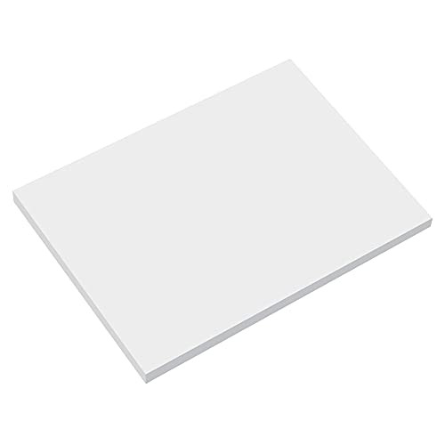 Expanded PVC Sheet 11" x 14" White Printable Rigid PVC Board Sintra, Celtec, Plastic Board Sheet Ideal for Signage, Displays, Durable Plastic Sheet Waterproof for Outdoor -White--1/4"-, 1-Pack