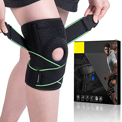 Knee Brace for Knee Pain, Adjustable Knee Braces with Side Stabilizers and Patella Gel for Women Men, Neoprene Knee Support for Meniscus Tear, Arthritis Pain Relief, ACL Injury Recovery,Running,Workout Knee Brace for Knee Pain, Adjustable Knee Braces with Side Stabilizers and Patella Gel for Women Men, Neoprene Knee Support for Meniscus Tear, Arthritis Pain Relief, ACL Injury Recovery,Running,Workout