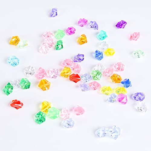 ALXFFBN Acrylic Rock Crystals, 250pcs Acrylic Gems Clear Ice Rocks Crushed Gems Faux Diamonds Ice Cubes Gems for Table Scatters, Vase Fillers Event Wedding, Arts and Crafts ALXFFBN Acrylic Rock Crystals, 250pcs Acrylic Gems Clear Ice Rocks Crushed Gems Faux Diamonds Ice Cubes Gems for Table Scatters, Vase Fillers Event Wedding, Arts and Crafts