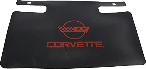 Eckler's 25-114278 - Corvette Gas Filler Paint Protector With Red Emblem