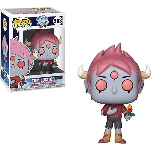 Funko Tom Lucitor: Star vs The Forces of Evil x POP! Disney Vinyl Figure & 1 POP! Compatible PET Plastic Graphical Protector Bundle [#503 / 35772 - B]