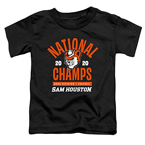 Sam Houston State University Official Bearkats NCAA Division 1 Football National Champs Unisex Toddler T Shirt,Black, 2 Sam Houston State University Official Bearkats NCAA Division 1 Football National Champs Unisex Toddler T Shirt,Black, 2