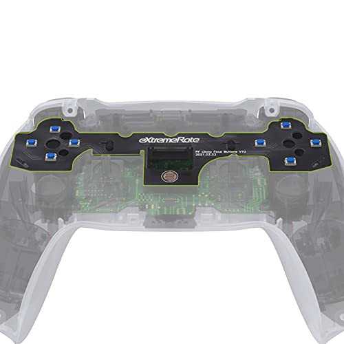 eXtremeRate Face Clicky Kit for Playstation 5 Controller, Custom Tactile Dpad Action Buttons for DualSense Controller, Mouse Click Kit for PS5 Controller