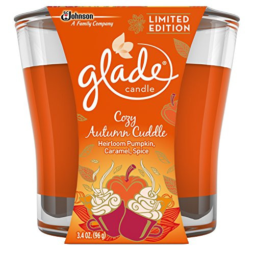 Glade Jar Candle Air Freshener, Cozy Autumn Cuddle, 3.4 oz Glade Jar Candle Air Freshener, Cozy Autumn Cuddle, 3.4 oz