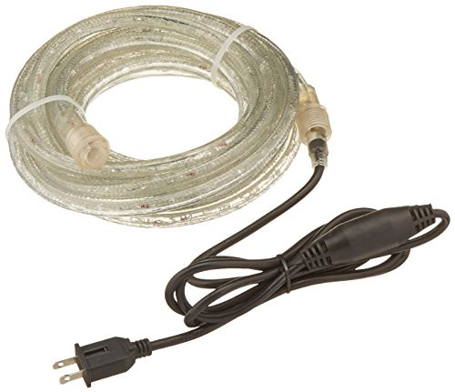 CBconcept 120VLR18FT-Red 18-Feet 120V 2-Wire 1/2-Inch LED Rope Light with 1.0-Inch LED Spacing