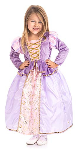 Little Adventures Classic Rapunzel Princess Dress Up Costume (Small Age 1-3)