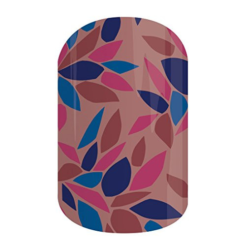 Jamberry Nail Wraps: Hint of Marsala -FULL SHEET-