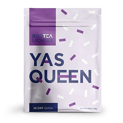 Pace Brands -Bootealicious Yas Queen 14 Day Detox Tea | 100% Natural Weight Loss Tea | Fight Bloating, Release Toxins, Cleanse Digestive System, Help Slim You Down | Without Laxatives | Loose Leaf 50g Pace Brands -Bootealicious Yas Queen 14 Day Detox Tea | 100% Natural Weight Loss Tea | Fight Bloating, Release Toxins, Cleanse Digestive System, Help Slim You Down | Without Laxatives | Loose Leaf 50g