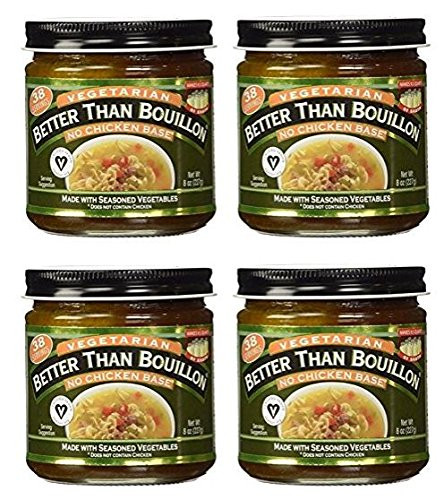 Better Than Bouillon, No Chicken Base, Vegan Certified 8 oz (Pack of 4)