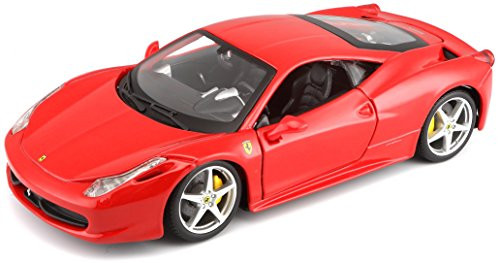 Bburago 1:24 Scale Ferrari Race and Play 458 Italia Diecast Vehicle (Colors May Vary) Bburago 1:24 Scale Ferrari Race and Play 458 Italia Diecast Vehicle (Colors May Vary)