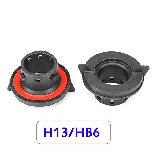 2PCS Adapter Holder Base Sockets Retainer for Car LED Headlight Bulb -H13-