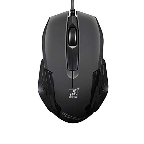 OVERMAL 512G 1000Dpi USB Wired Optical Mouse Ergonomic Game Portable Mice for PC Laptop