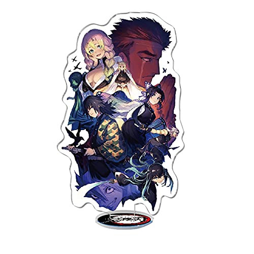 JUNG KOOK Anime Demon Slayer Tanjirou Nezuko Zenitsu Photo Desk Stand Miniature Cutout