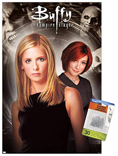 Buffy the Vampire Slayer - Season 4 One Sheet Wall Poster with Push Pins