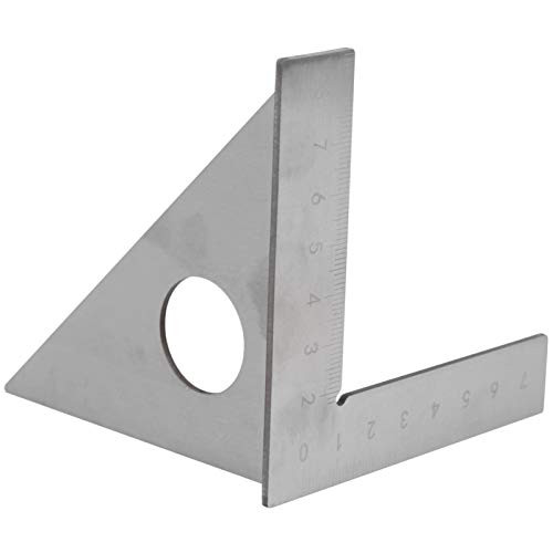 Right Angle Gauge, Stainless Steel 90/45 Degrees Ruler for Woodworking Measuring