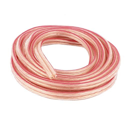 X-DREE 3 Meter 9.8 Ft Speaker 200 Copper Wire Core Cable Cord Coil Home Audio Gold Tone -3 mètres haut-parleur 200 fils de cuivre de câble d'enceinte de câble de cuivre de bobine de voiture à la maiso