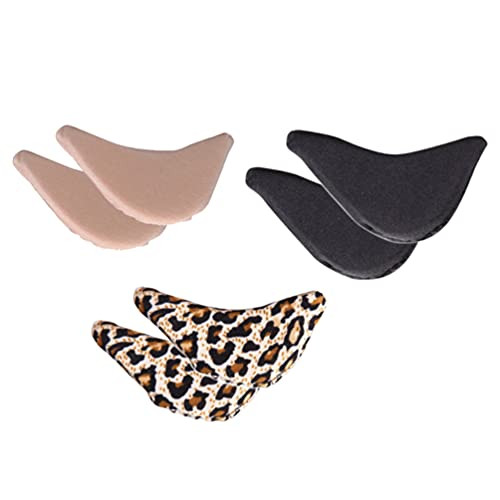 Holibanna Reusable Toe Filler Inserts Adjustable Toe Plug Shoe Too Big Inserts for Women Men Pumps Flats Sneakers 6 Pairs