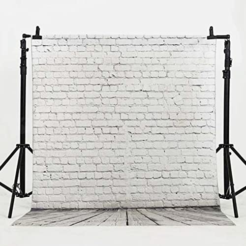 K Kackool Brick Wood Wall Style Backdrop White Brick Wooden Photo Shoot Studio Props 5x7ft/1.5x2.2m K Kackool Brick Wood Wall Style Backdrop White Brick Wooden Photo Shoot Studio Props 5x7ft/1.5x2.2m