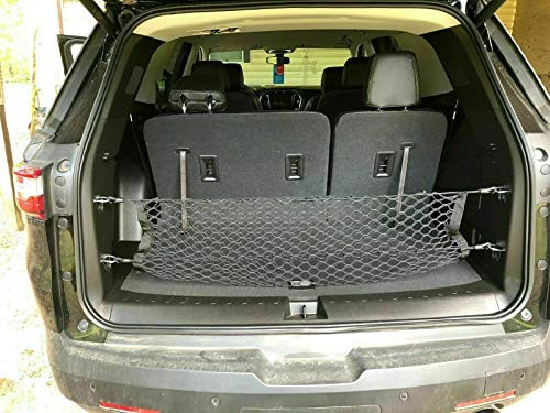 Stretchable Envelope Style Trunk Cargo Net for Chevrolet Traverse 2018-2021