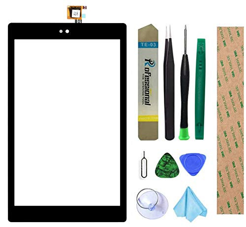 Dedia Screen Replacement Digitizer for Amazon Kindle Fire HD8 7th Gen 2017 Release SX034QT 8Inch and Amazon Kindle Fire HD8 HD 8 8th Gen 2018 L5S83A 8Inch with Tools ?Not incloud LCD?
