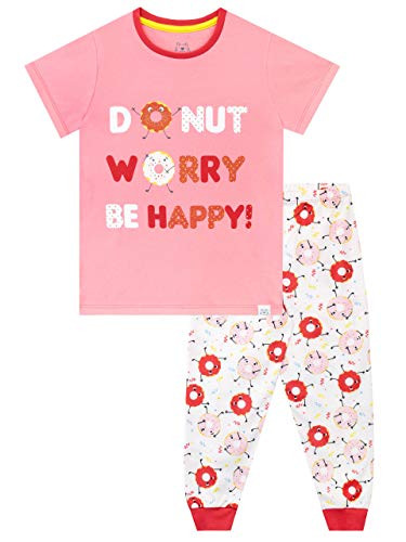 Harry Bear Girls' Pajamas Donut Pink 7