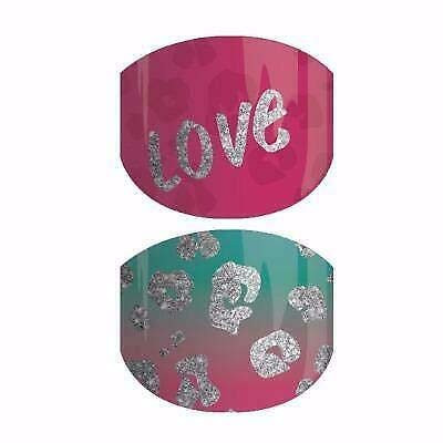 SASSY LEOPARD - Jamberry Nail Wraps - Juniors/Child Size - Full Sheet