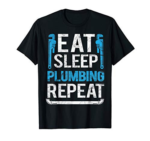 Plumber Funny Plumbing Wrench Tools T-Shirt
