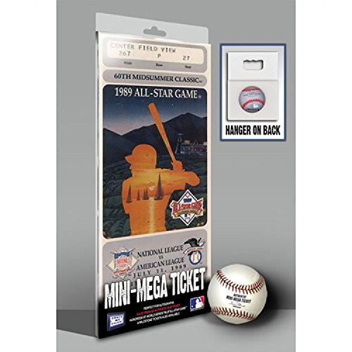 MLB Los Angeles Angels 1989 All-Star Game Mini-Mega Ticket MLB Los Angeles Angels 1989 All-Star Game Mini-Mega Ticket