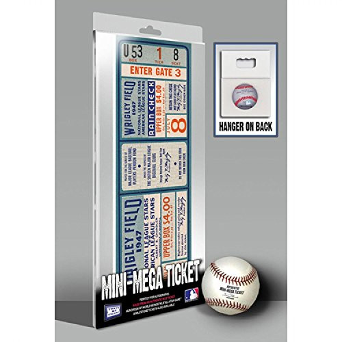 MLB Chicago Cubs 1947 All-Star Game Mini-Mega Ticket MLB Chicago Cubs 1947 All-Star Game Mini-Mega Ticket