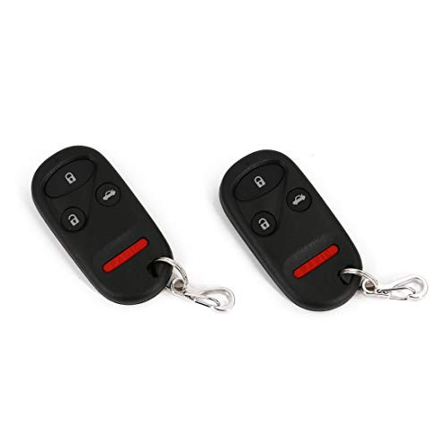 UTSAUTO Key Fob Keyless Entry Remote Replacement Keyless Entry Fits For 1998-2002 Honda Accord / 1999-2003 Acura TL KOBUTAH2T(2 Pack)
