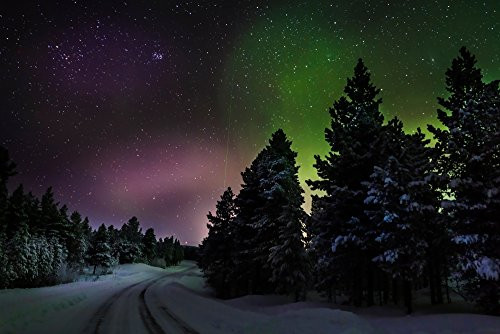 Aurora Borealis or Northern Lights Lapland Sweden Poster Print (27 x 9) Aurora Borealis or Northern Lights Lapland Sweden Poster Print (27 x 9)