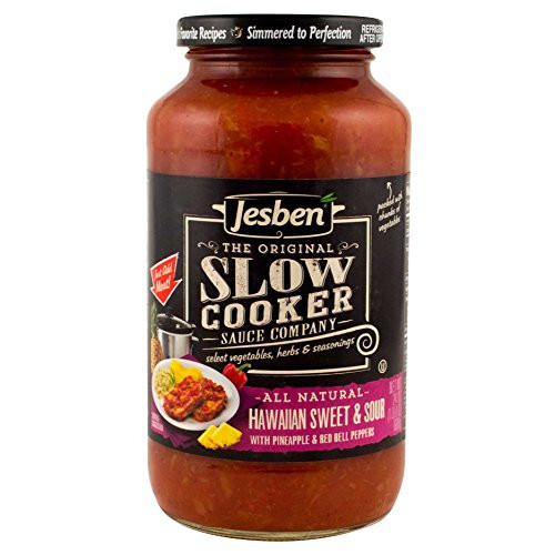 Jesben Slow Cooker Sauce Hawaiian Sweet  and  Sour 24 oz
