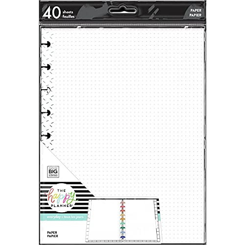 Happy Planner Rock This Classic Fill Paper 40 Sheets, AFCFP40-039