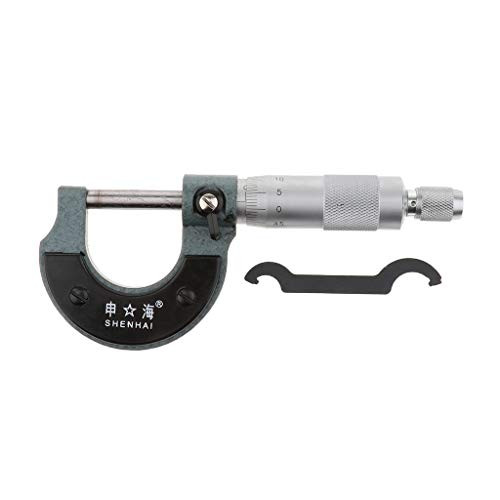 Outside Micrometer Gauge Machinist Measuring Tool 0-25mm 0.01mm