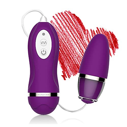 Compact Mini B?llEt Ball Powerful Quiet Love Egg, Waterproof Silicone Kegel Exercise Balls with 10Modes for WomEn -Purple- Compact Mini B?llEt Ball Powerful Quiet Love Egg, Waterproof Silicone Kegel Exercise Balls with 10Modes for WomEn -Purple-