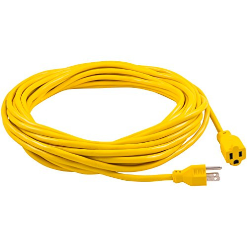 GE 50672 Extension Cord, 50 Ft, Yellow