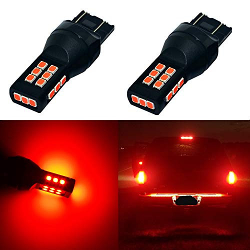 Alla Lighting Xtreme Super Bright T20 7440 7443 LED Bulbs High Power 3035 21-SMD LED 7443 Bulbs 7441 7444 W21W LED Turn Signal Brake Stop Tail Light