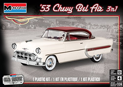 Revell 14431 53 Chevy Bel Air 3n1 ShowCar, Multi Colour