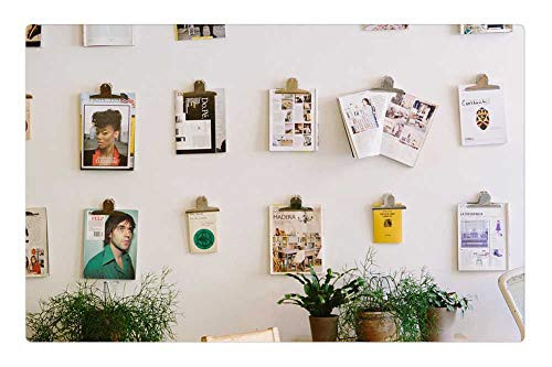 LESGAULEST Doormat Floor Rug/Mat -23.6 x 15.7 inch- - House Interior Design Table Chair Furniture Green