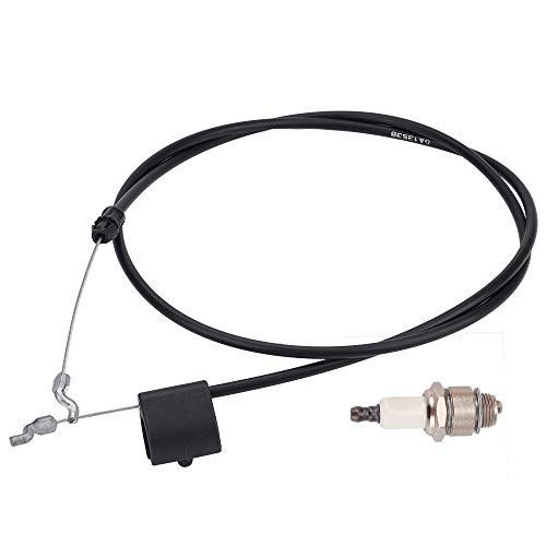 Gimiton 183281 532183281 Engine Zone Control Cable fits Husq 198463 532183281 532198463 AYP 183281 Craftsman Poulan Roper Weed Eater Lawn Mower Replacement Cable