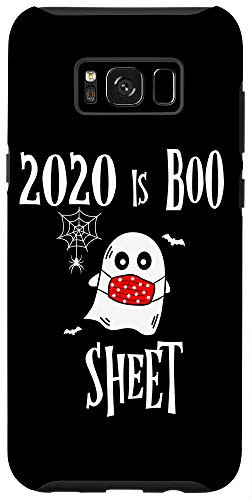 Galaxy S8 plus Lazy Halloween Costume Ghost Wear Mask 2020 is Boo Sheet Case